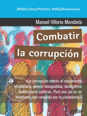 cover image of Combatir la corrupción